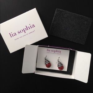 Lia Sophia Acorn Drop Earrings NWT